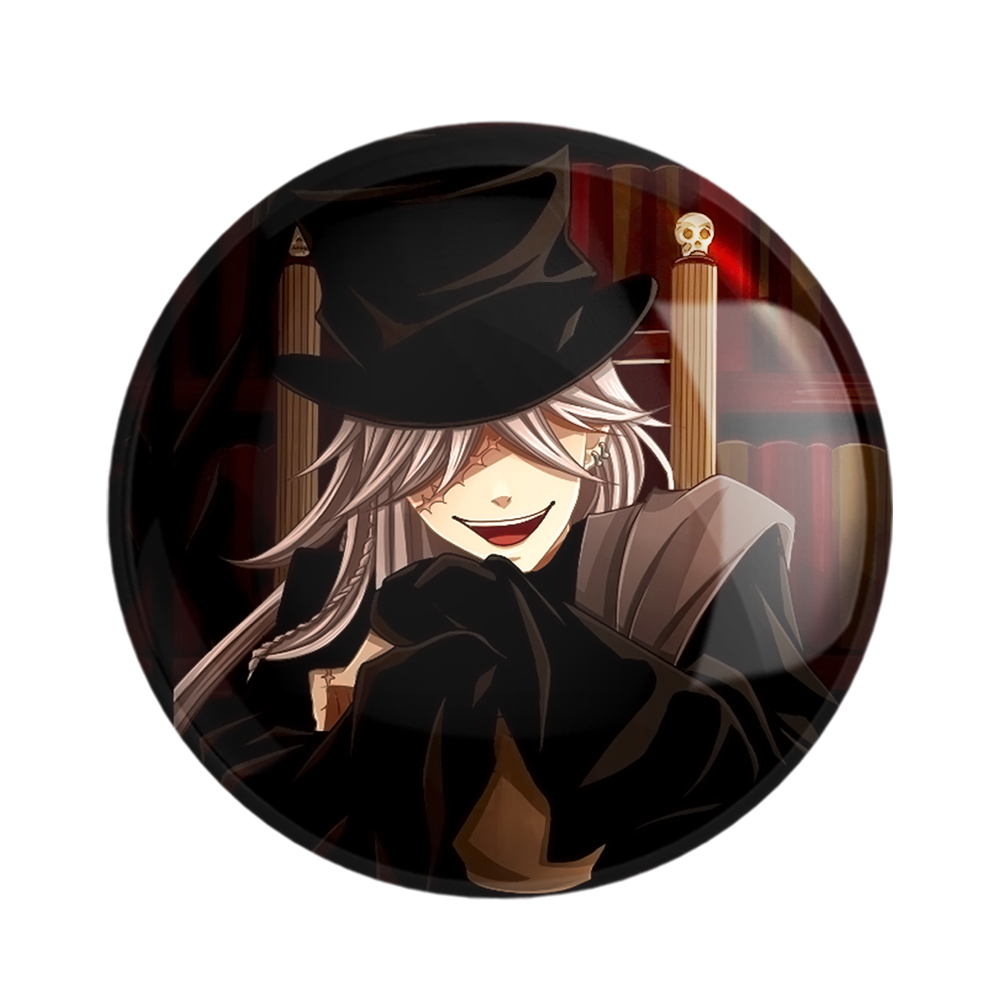 پیکسل خندالو مدل اندرتیکر انیمه خادم سیاه کد 16304