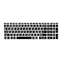  برچسب حروف فارسی کیبورد توییجین و موییجین مدل H-01 مناسب برای لپ تاپ Hp 250g7