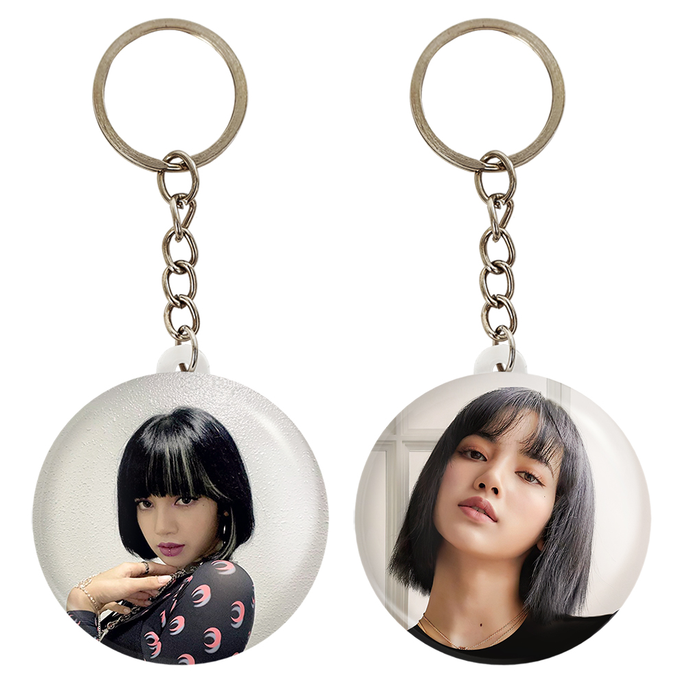 جاکلیدی خندالو مدل لیسا بلک پینک کد 1426714265 مجموعه 2 عددی