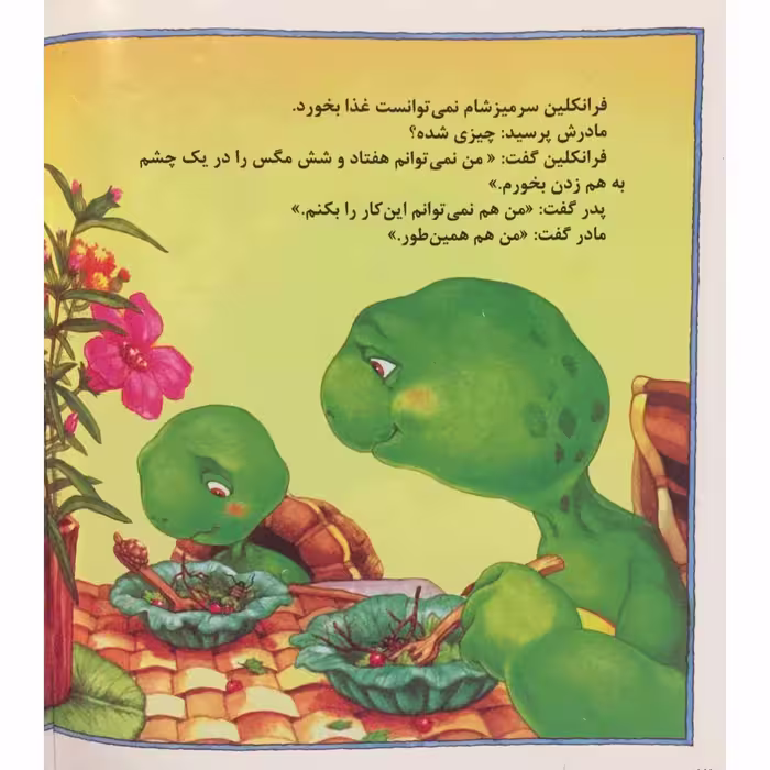 کتاب فرانکلین دروغ می گوید اثر پالت بورژوا نشر آبادیران