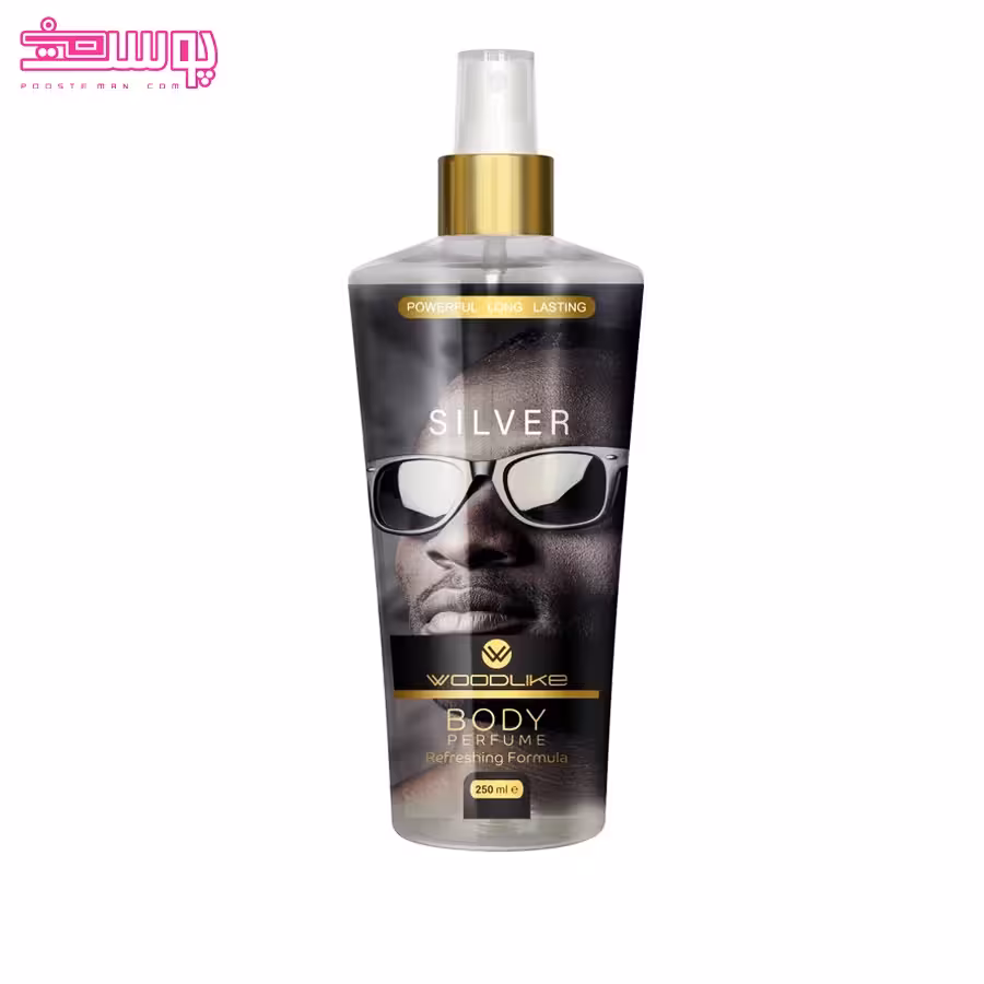 بادی اسپلش مردانه سیلور وودلایک حجم 250ml