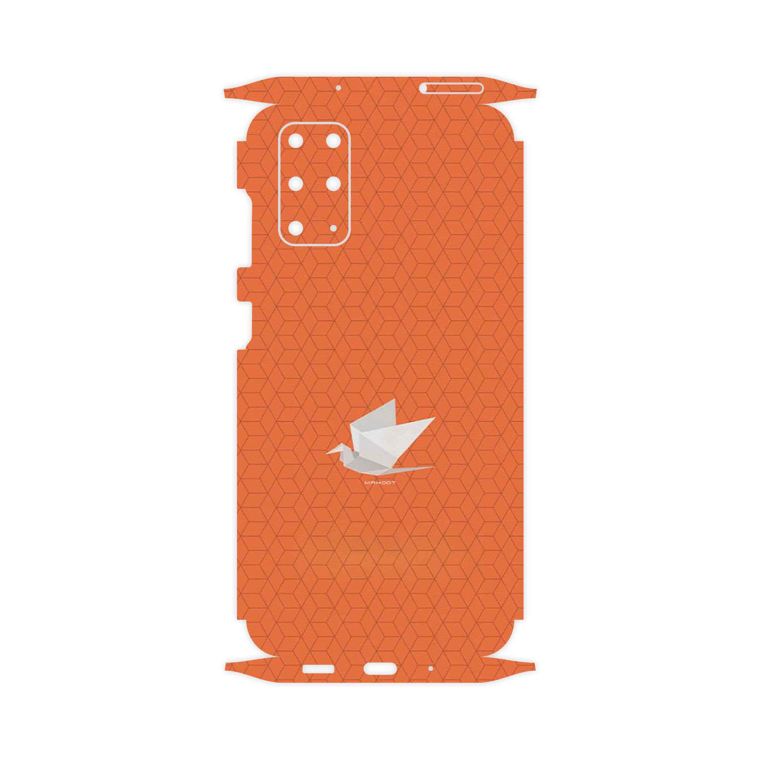 برچسب پوششی ماهوت مدل Minimalist origami bird-FullSkin مناسب برای گوشی موبایل سامسونگ Galaxy S20 Plus