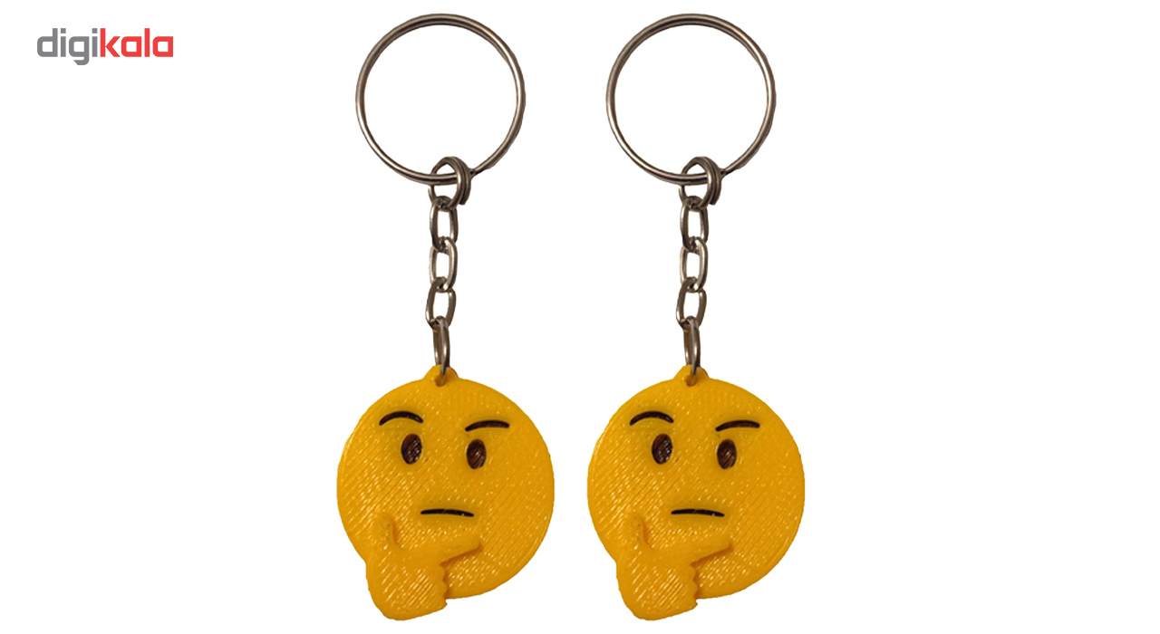 جاسوییچی طرح ایموجی مدل Hmmm بسته دو عددی