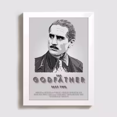تابلو مدل god father part two W489