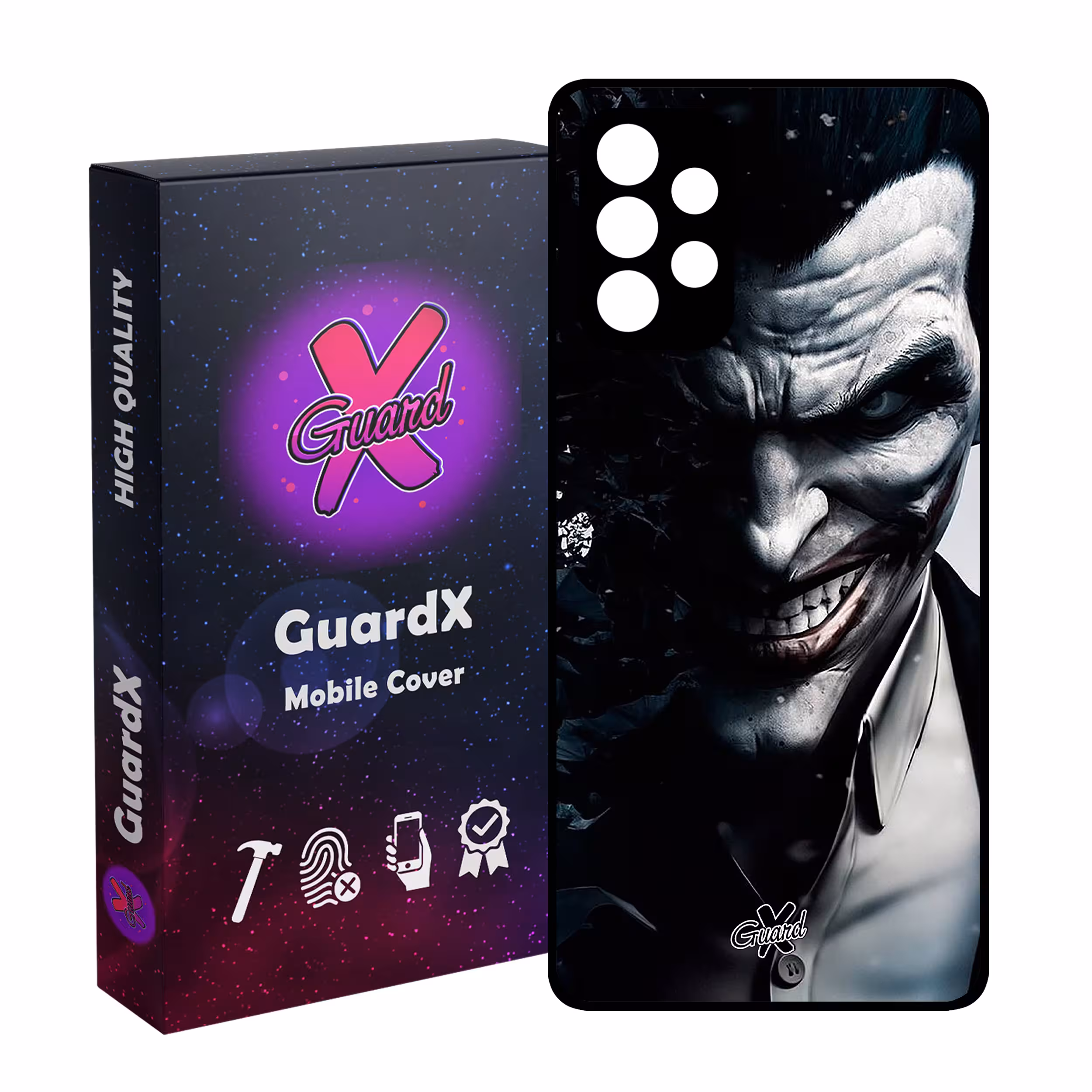 کاور گارد ایکس طرح جوکر مدل Glass10152 مناسب برای گوشی موبایل سامسونگ Galaxy A32 4G