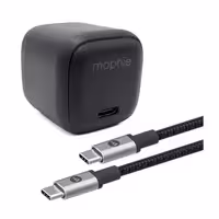 شارژر دیواری موفی مدل SpeedPort USB-C توان 30 وات به همراه کابل شارژ