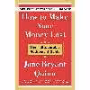کتاب How to Make Your Money Last اثر Jane Bryant Quinn انتشارات تازه ها