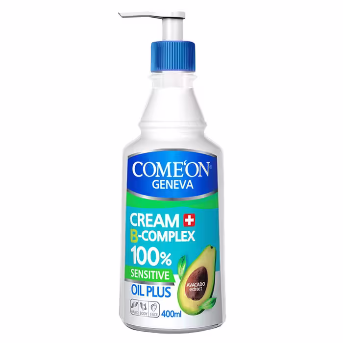 کرم مرطوب کننده B Complex کامان مدل  Oil Pluse حجم 400 میل