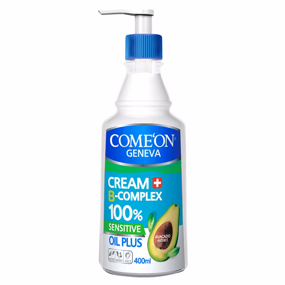 کرم مرطوب کننده B Complex کامان مدل  Oil Pluse حجم 400 میل