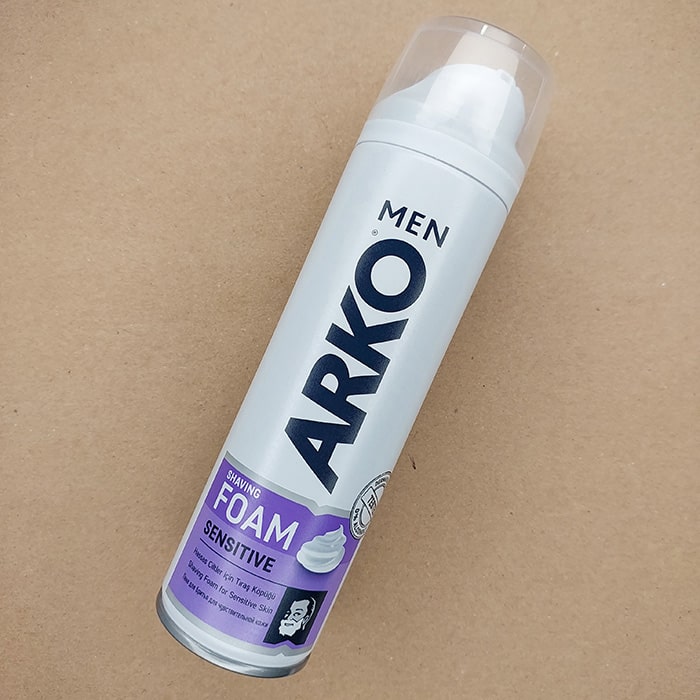 کف ریش آرکو ARKO SENSITIVE فوم ریش 200میل 91243