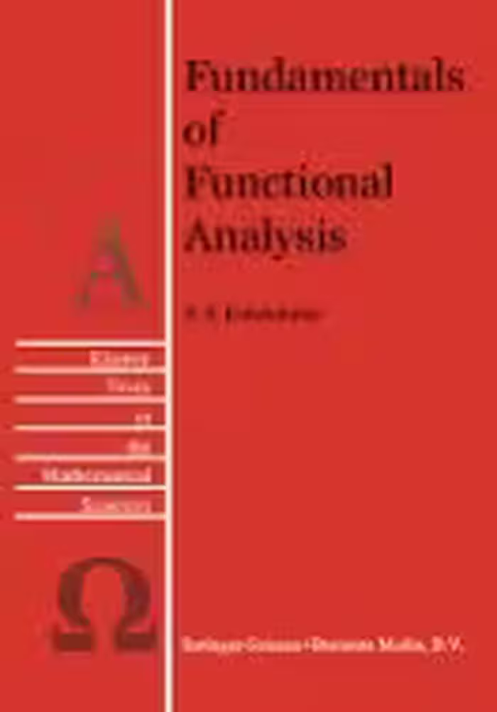 خرید و دانلود نسخه کامل کتاب Fundamentals of Functional Analysis