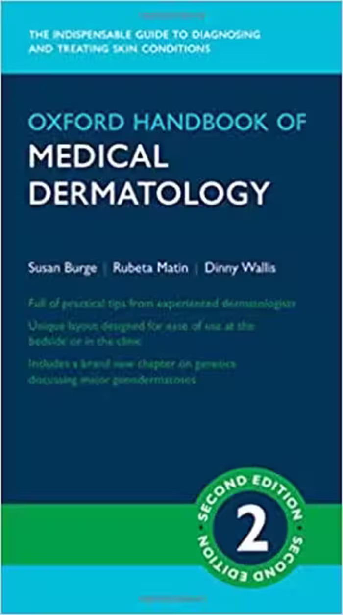 Oxford Handbook of Medical Dermatology - کتاب پزشکی بهار