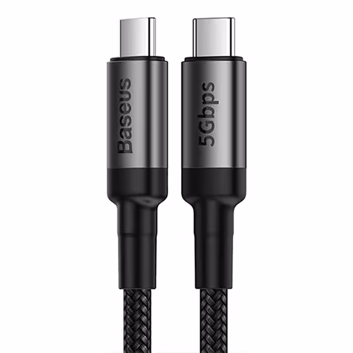 کابل تبدیل  USB-C  به USB-C باسئوس مدل CATKLF-WG1 طول 1 متر