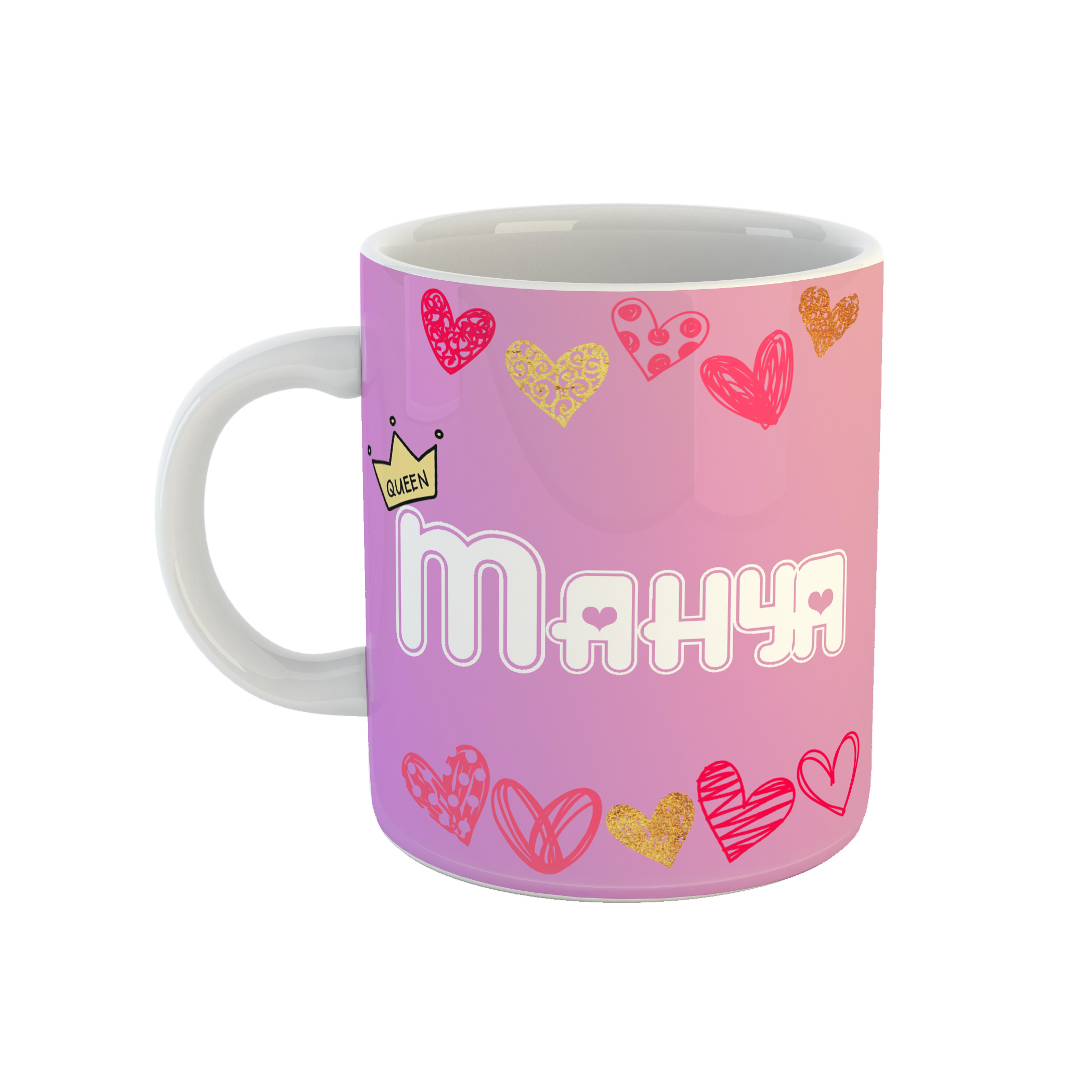 ماگ طرح تک شاخ مدل محیا