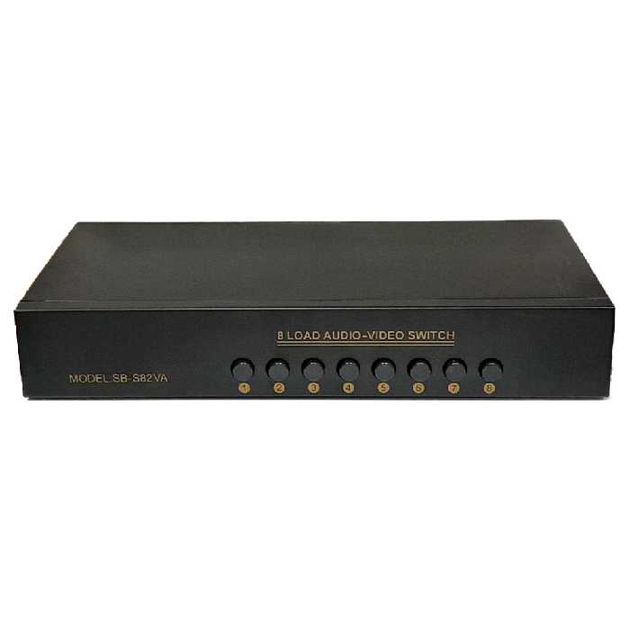 سوئیچ 8 تایی صوت و تصویر کامپوزیت RCA مدل SB-S82VA