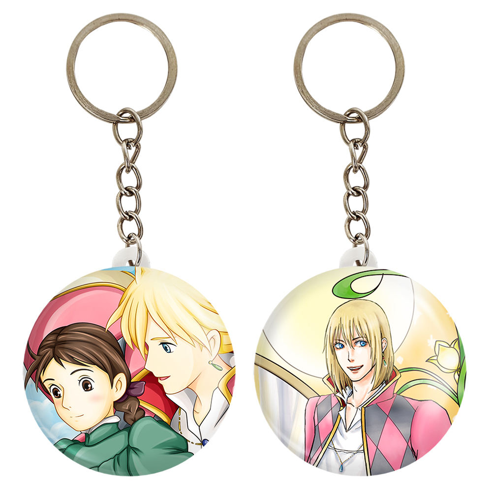 جاکلیدی خندالو مدل هاول و سوفی انیمه قلعه متحرک هاول کد 1290012904 مجموعه 2 عددی