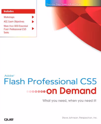 خرید و دانلود نسخه کامل کتاب Adobe Flash Professional CS5 on Demand