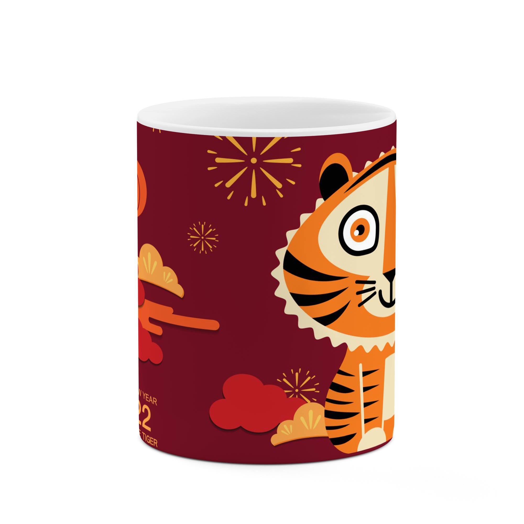 ماگ طرح سال ببر 2022 مدل mgp01667