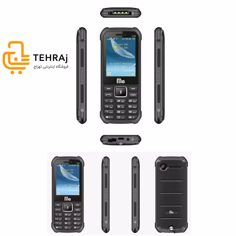 گوشی موبایل دکمه ای جی ال ایکس سی پنجاه و هشت  zoom me glx c58 اورجینال