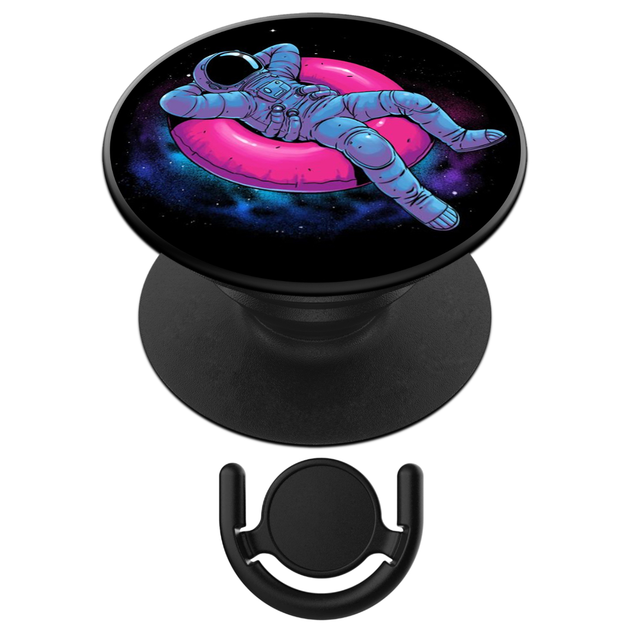 پایه نگهدارنده گوشی موبایل پاپ سوکت آکام مدل APSC0001723 به همراه پاپ کلیپ