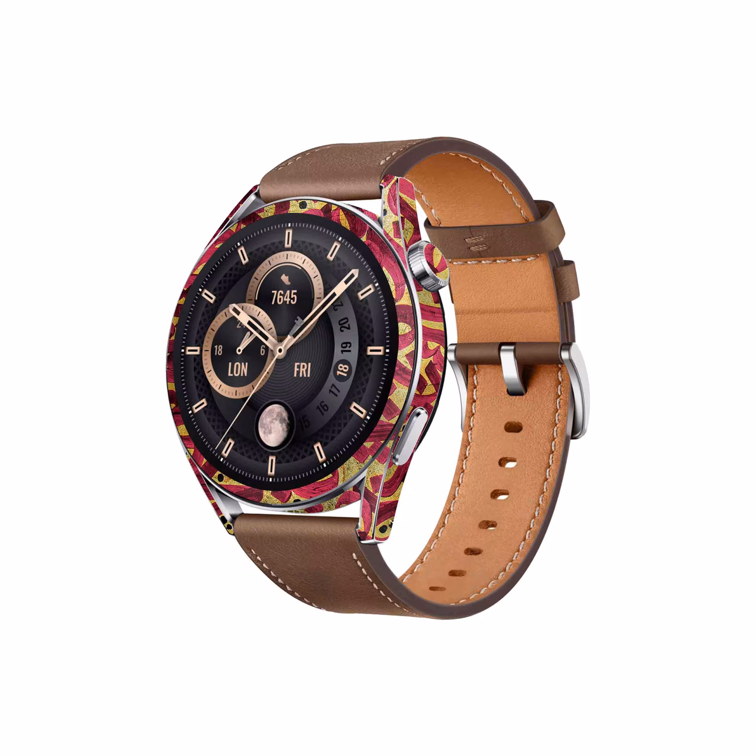 برچسب ماهوت طرح Nastaliq-6 مناسب برای ساعت هوشمند هوآوی Watch GT 3 46mm