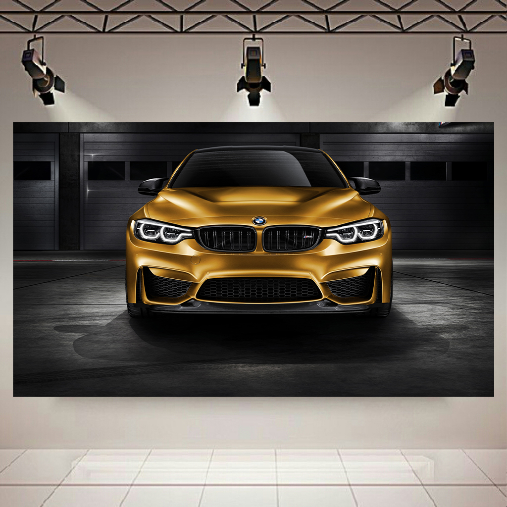 تابلو بوم طرح ماشین مدل بی ام و M4 کد AR6500