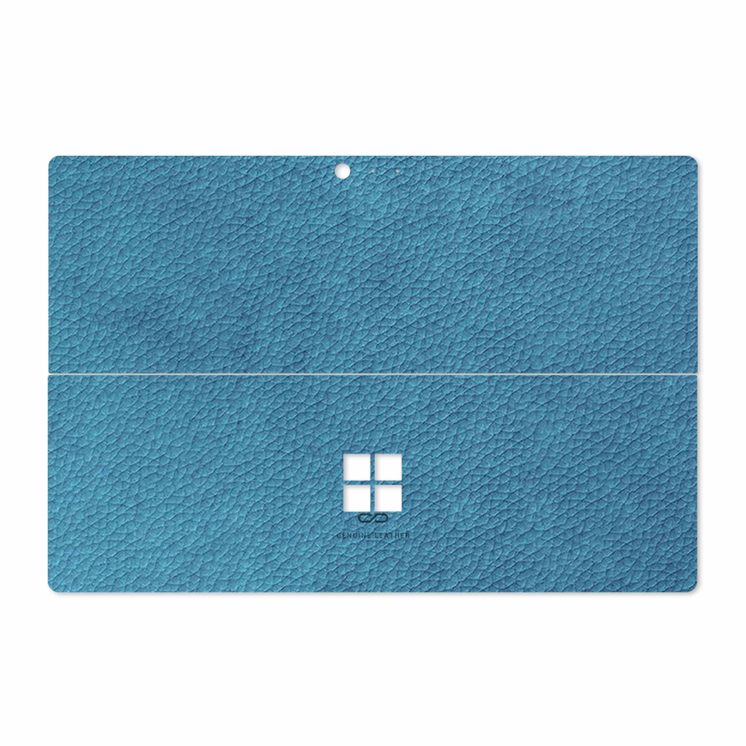 برچسب پوششی ماهوت مدل Blue-Leather مناسب برای تبلت مایکروسافت Surface Pro 4 2015