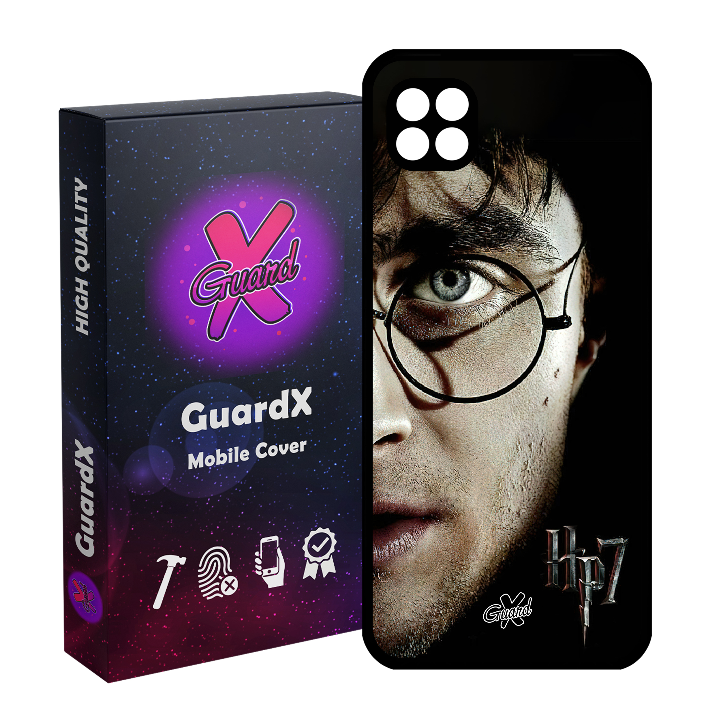 کاور گارد ایکس طرح هری پاتر مدل Glass10497 مناسب برای گوشی موبایل سامسونگ Galaxy A22 5G