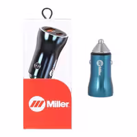 شارژر فندکی 2.4Aفست و PD دو پورت Miller مدل M-CH104