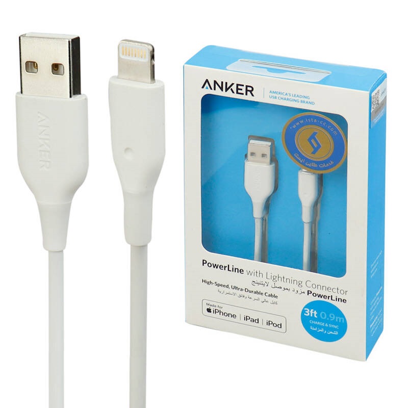 کابل آیفونی Anker A8111H21 90cm