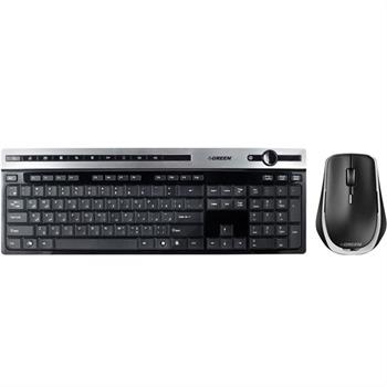 کیبورد و ماوس بی سیم گرین مدل GKM-505W (آکبند)
