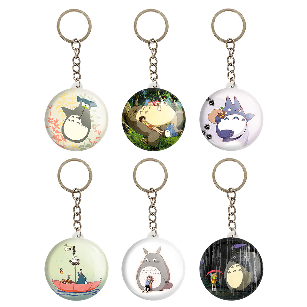 جاکلیدی خندالو مدل انیمه توتورو کد 569B مجموعه 6 عددی