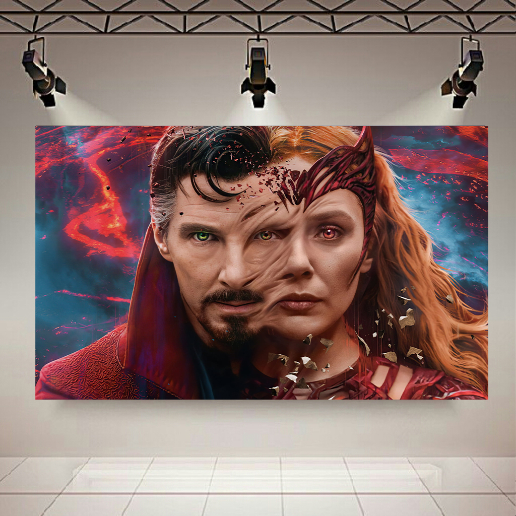 تابلو بوم طرح فیلم مدل Doctor Strange in the Multiverse of Madness کد AR2652