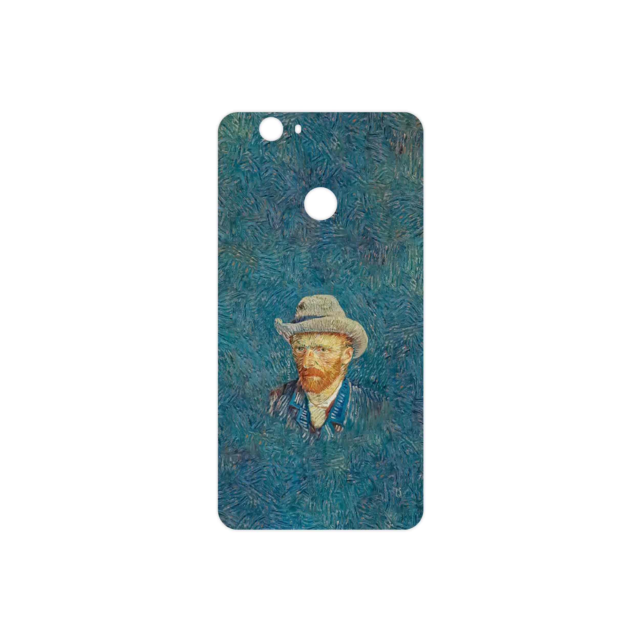 برچسب پوششی ماهوت مدل Self portrait with a gray felt hat مناسب برای گوشی موبایل هوآوی Nova