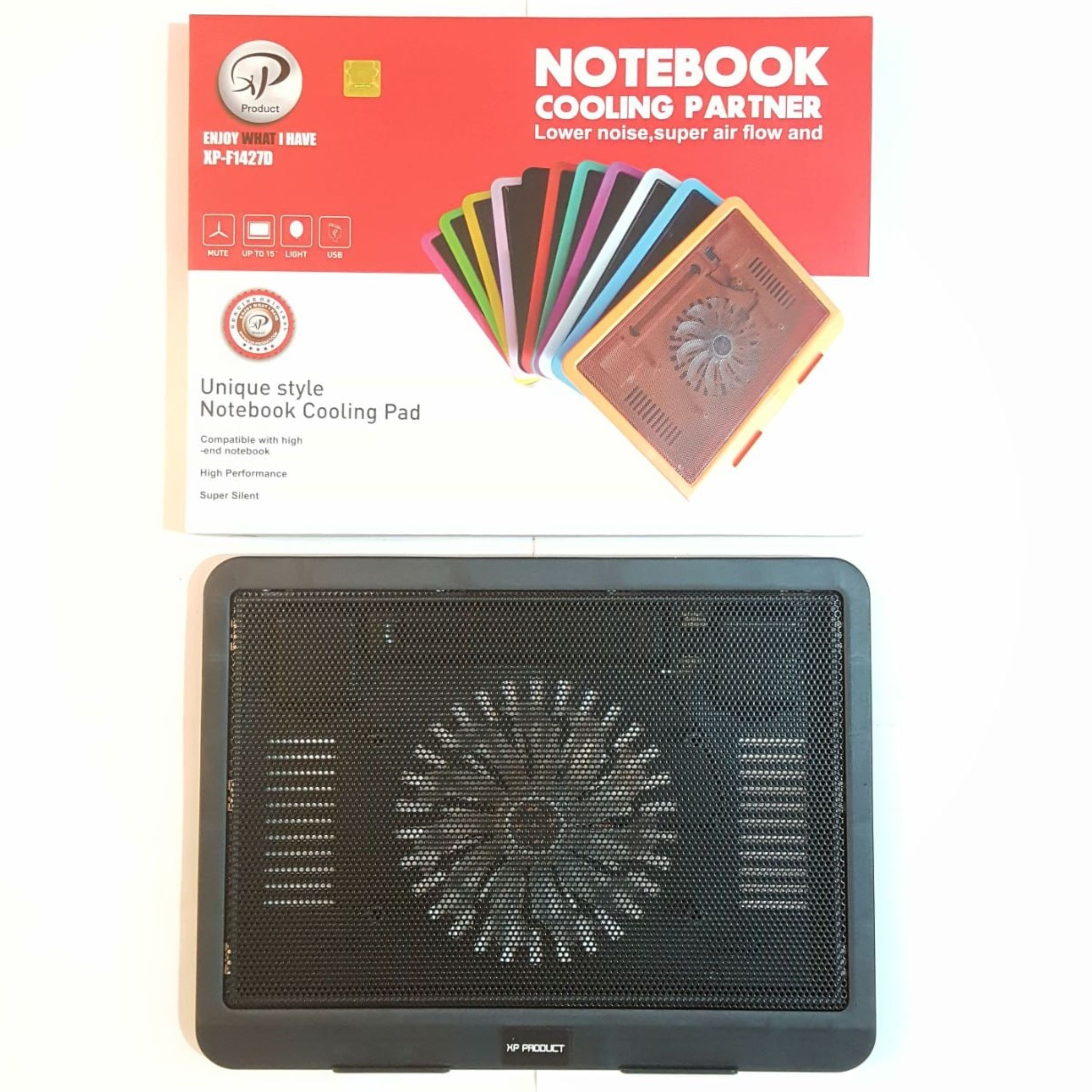 فن خنک کننده XP-تک فن چراغدار-پایه دار-حفاظ شیبی دوتایی پهن ثابت-کیفیت عاااالی