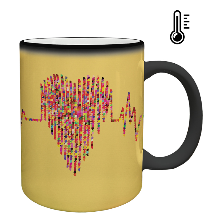 ماگ حرارتی مدل عاشقانه کد 395