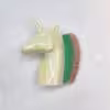 برس ناخن مدل یونیکورن کد Green01