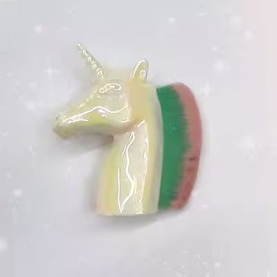 برس ناخن مدل یونیکورن کد Green01