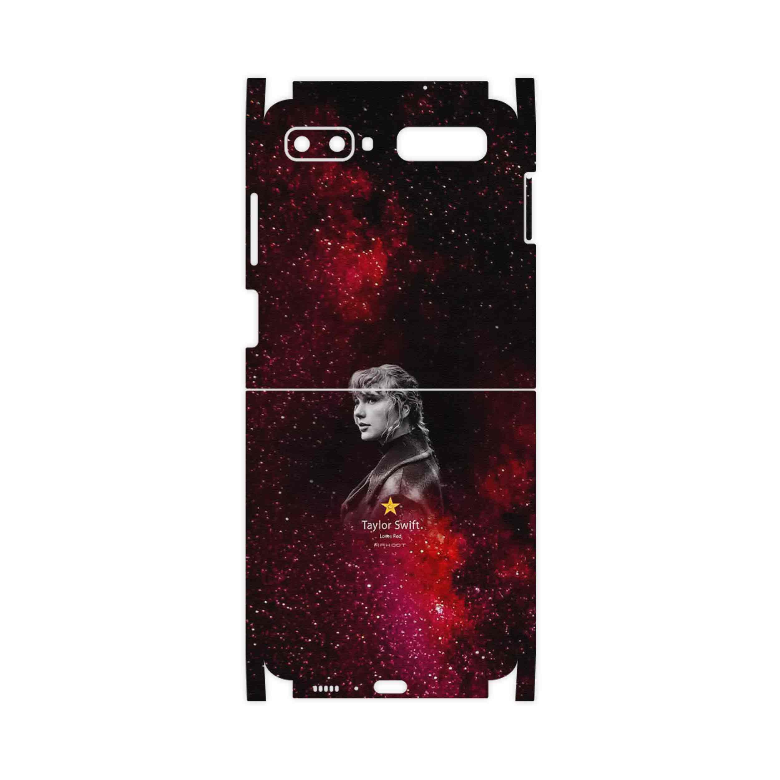 برچسب پوششی ماهوت مدل Taylor Swift-FullSkin مناسب برای گوشی موبایل سامسونگ Galaxy Z Flip
