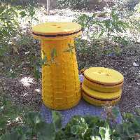 صندلی تاشو مسافرتی مقاوم در برابر وزن بالا