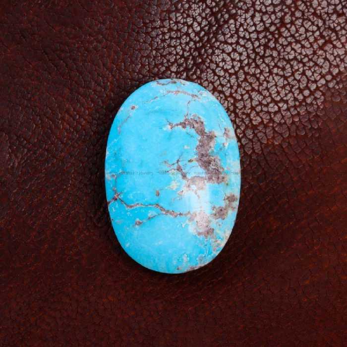 نگین فیروزه شجری کد 14105 - جواهری مشاهیر