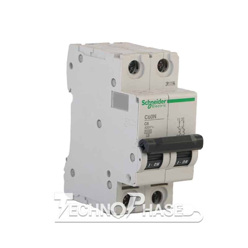 فیوز مینیاتوری دو پل 50 آمپر اشنایدر مدل C60N