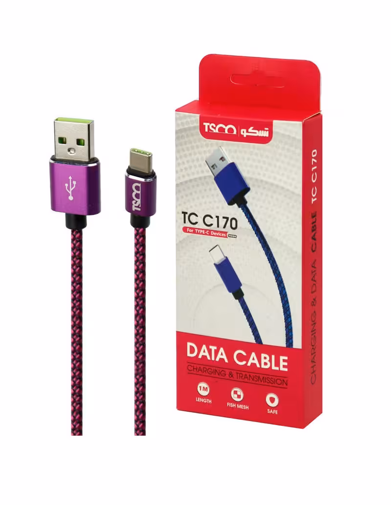 کابل تایپ سی TSCO TC-C170 - یاسین کامپیوتر