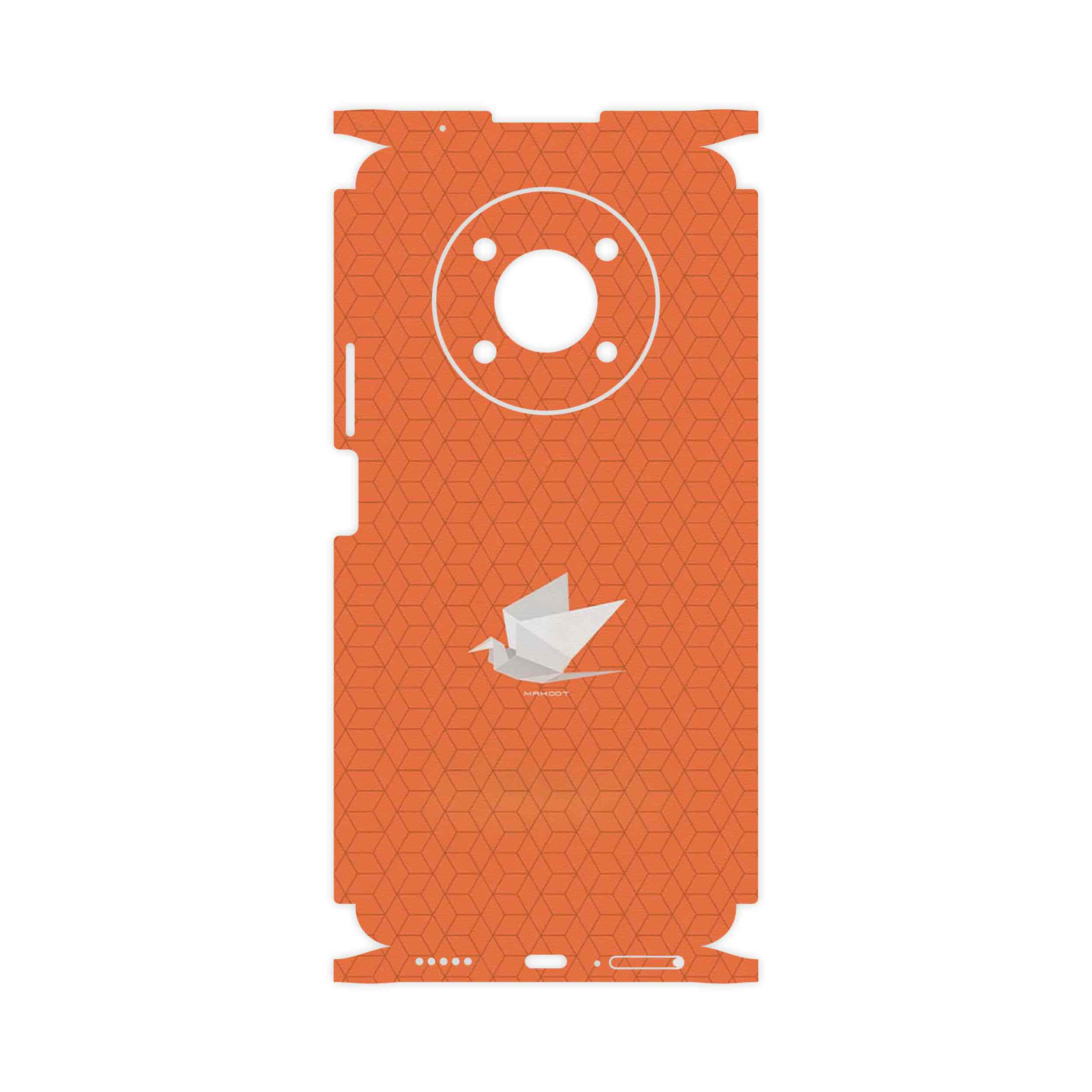 برچسب پوششی ماهوت مدل Minimalist origami bird-FullSkin مناسب برای گوشی موبایل آنر X9 5G