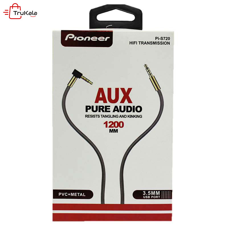 کابل صدا فلزی 12 متری Pioneer