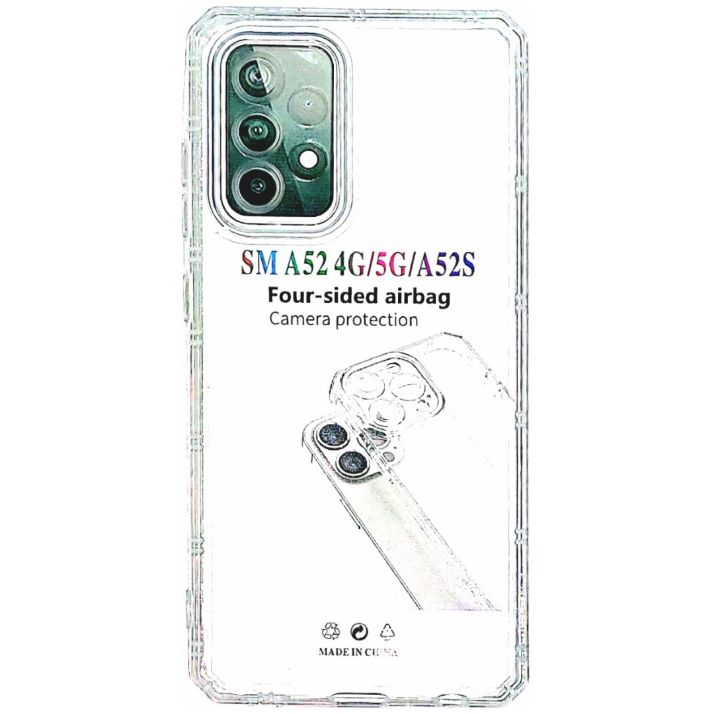 کاور مدل ژله ای کپسول دار مناسب برای گوشی موبایل سامسونگ Galaxy A52 4G/5G