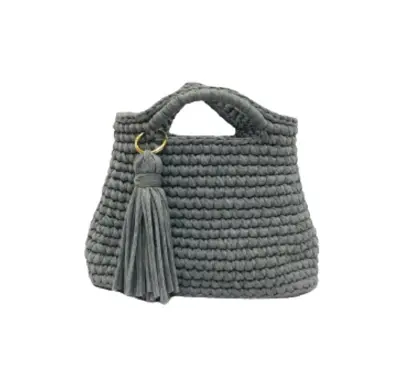 کیف بافتنی مدل مجلسی کد 01