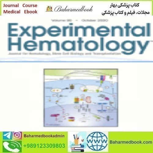 Experimental Hematology Volume 90 2020 TRUE PDF price 4€ - کتاب پزشکی بهار