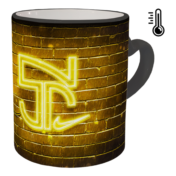 ماگ حرارتی مدل دسته قلبی طرح نیمار کد 23