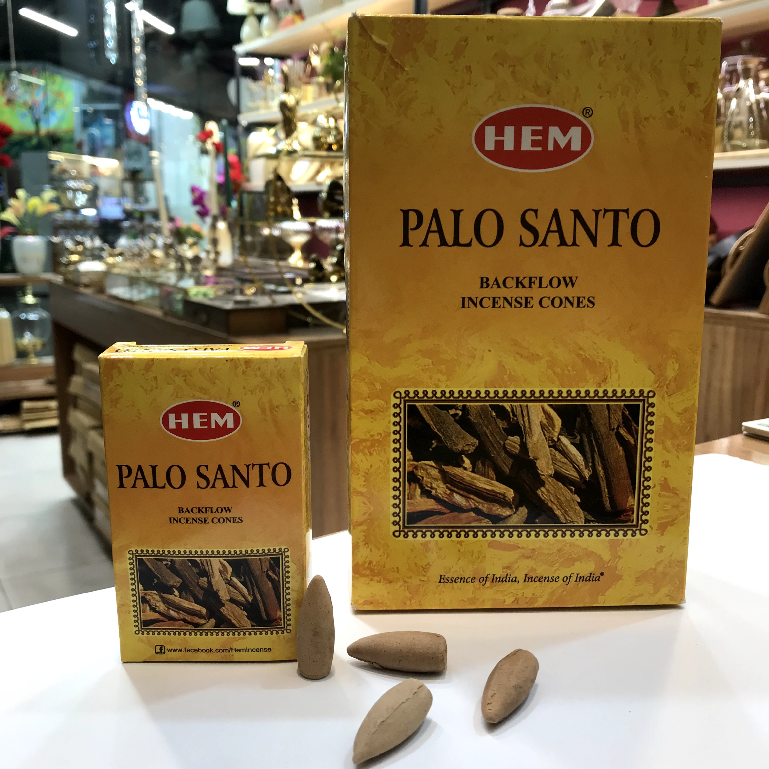 عود هندی آبشاری 50 گرمی رایحه چوپ پالو سانتو بسته 10تایی